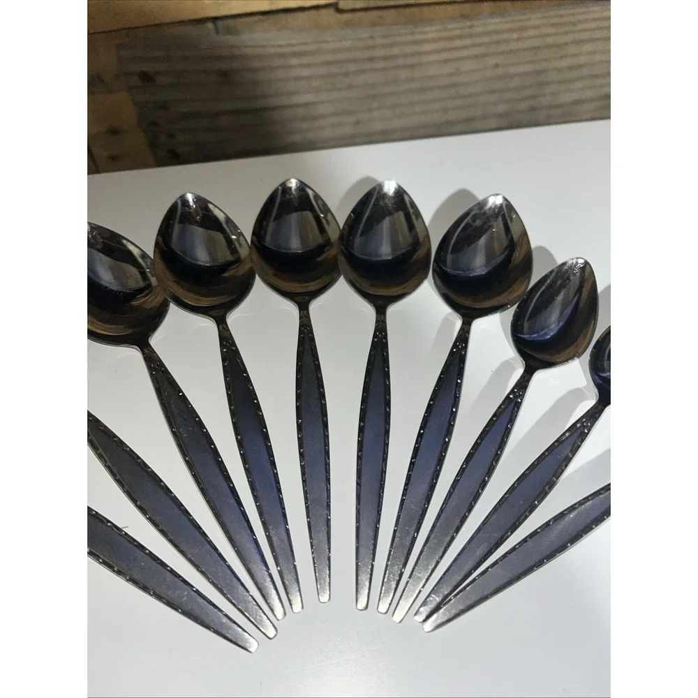 Lot of 10 Oneida Community Venetia Place Various Spoons &Fork Stainless Flatware